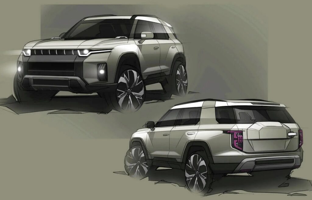 سانج يونج 2022 تكشف عن تصميم الجيل التالي من سيارات الـSUV